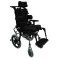 Carrinho Linha Postural T1 Grafite com Estofado Preto 42/45/50 Ortobras