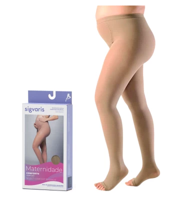 Meia Calça Gestante 862 20/30 Normal Sigvaris + E-book