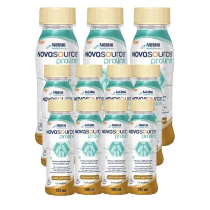 Kit 3 Novasource Proline 200ml Cappuccino Nestle + E-book