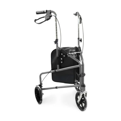 Andador Dobrável 3 Rodas D11 até 100 kg - Dellamed