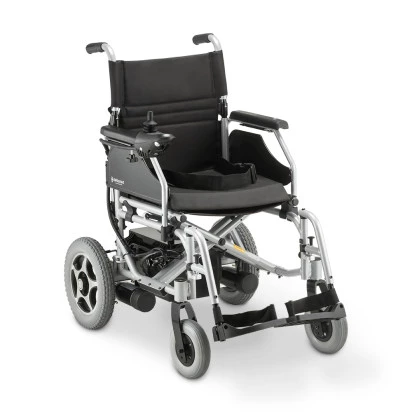 Cadeira de Rodas Motorizada Dobrável Elétrica Bivolt Alumínio D900 Dellamed