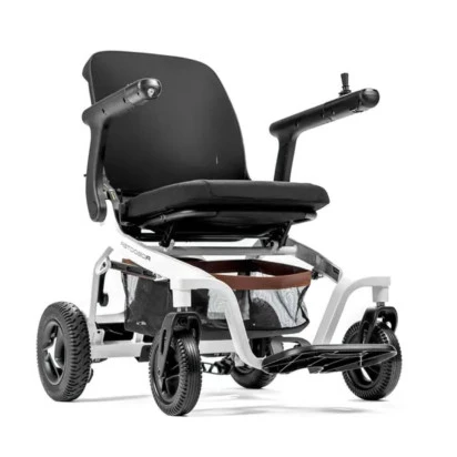 Cadeira de Rodas Motorizada Robooter Branca Power Lite 