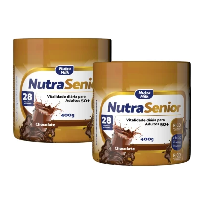 Nutra Senior Adulto 50+ Kit 2 Unidades Complemento Alimentar 400g 