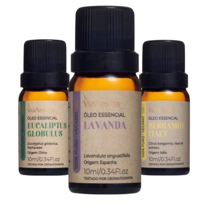Óleo Essencial Aromaterapia 10ml Via Aroma 