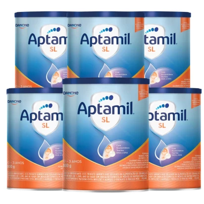 Aptamil ProExpert SL Kit 6und - Fórmula Infantil Sem Lactose 800g Danone + E-book