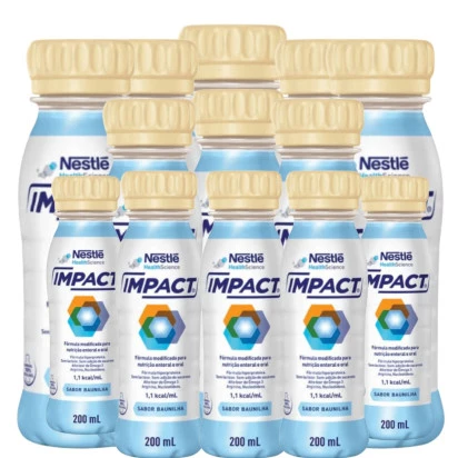 Impact 200ml 24 Unidades Baunilha Nestle