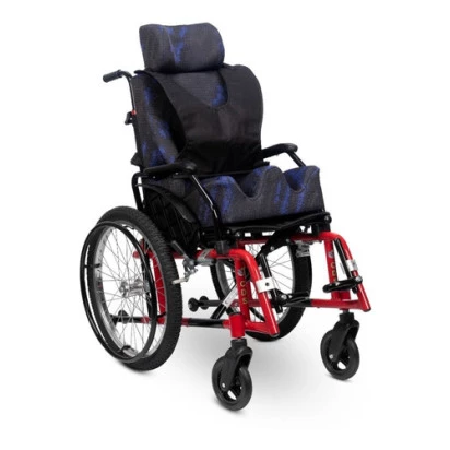 Cadeira de Rodas Ventura Vermelha 35cm (60kg) - CDS