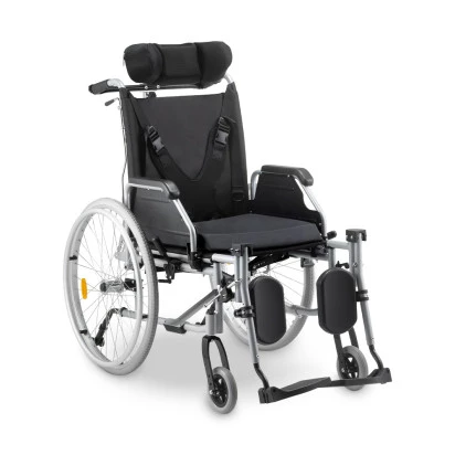 Cadeira de Rodas Tetra Reclinável com Encosto e Cinto até 130 Kg D700 - Dellamed