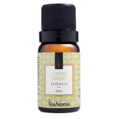 Essência Aromatizante para Aromatizador Elétrico 10ml Capim Limão Via Aroma