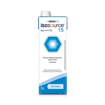 Isosource 1.5 1000ml Sem Sabor Nestle & E-book
