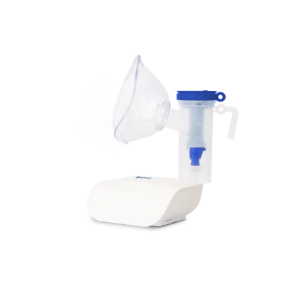 Nebulizador Inalador de Ar Comprimido Adulto e Infantil Dellamed & E-book