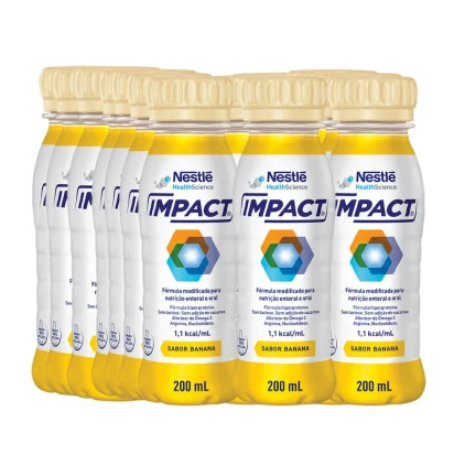 Impact 200ml 24 Unidades de Banana Nestle