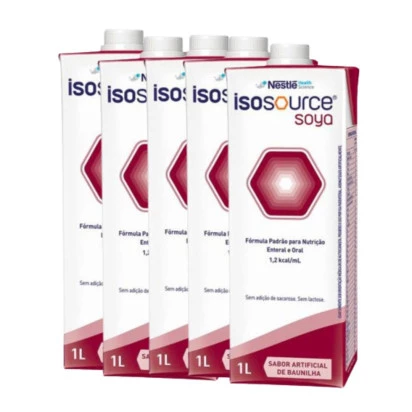 Isosource Soya 1.2kcal 1000ml Kit 5und Nestle + E-book