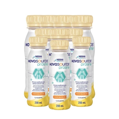 Kit 12 Novasource Proline 200ml Baunilha Nestle + E-book