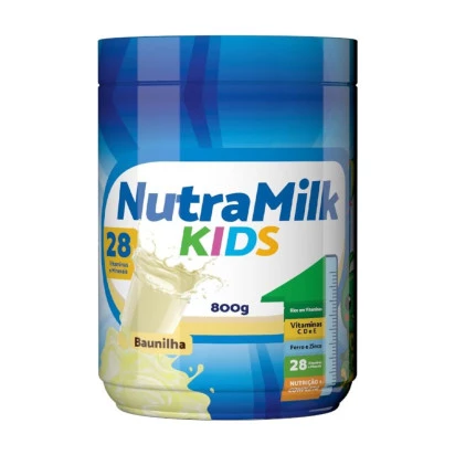 Nutra Milk Kids Complemento Alimentar Infantil 800g - Chocolate