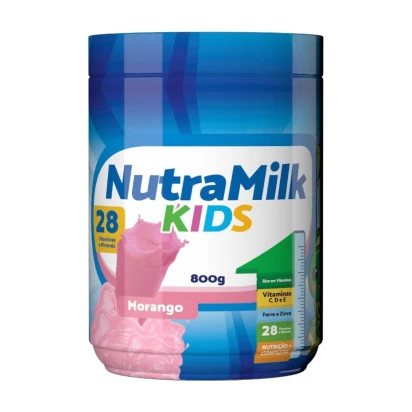 Nutra Milk Kids Complemento Alimentar Infantil 800g - Chocolate