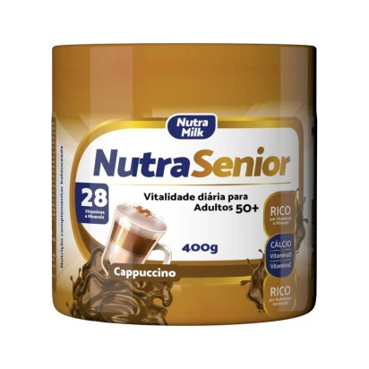 Nutra Senior Adulto 50+ Complemento Alimentar 400g - Baunilha