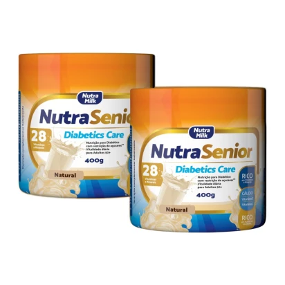 Nutra Senior Adulto 50+ Diabetics Care Zero Açucar 400g - Sem Sabor