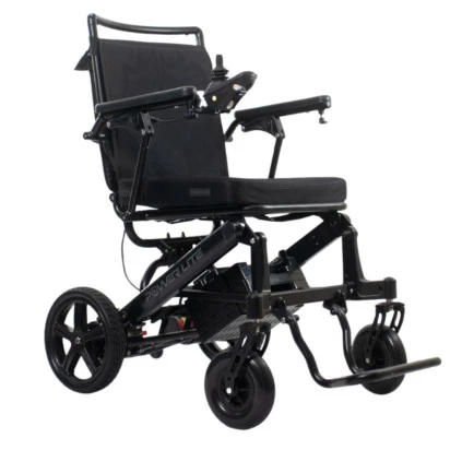 Cadeira de Rodas Motorizada Dobrável Preta POP Power Lite