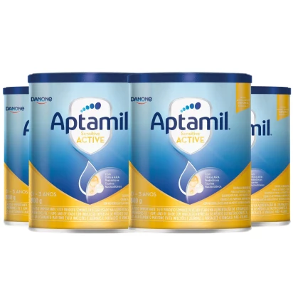 Aptamil Sensitive Active 800g Kit 4 und Danone 
