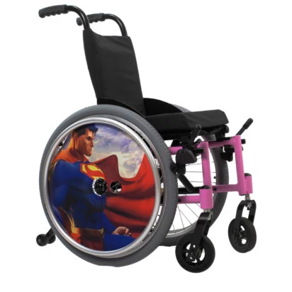 Protetor de Raios com Desenho para Cadeira de Rodas - Superman Aro 20