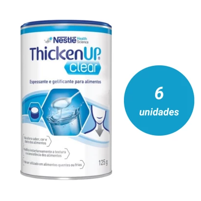 Espessante Thicken UP Clear 6 Unidades 125g Nestle