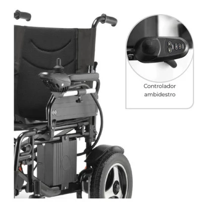 Cadeira De Rodas Motorizada Dobrável D800 Dellamed Até 120kg