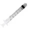 Seringa Descartável S/ Agulha Luer Lock 3ml SR - 100 unidades