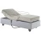 Cama Fawler Elétrica Pilati Comfort Lateral de Madeira com Colchão e Altura Regulável