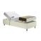 Cama Fawler Elétrica Sommier Century com Colchão Acoplado 90x200cm Bege Pilati