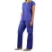Pijama Cirúrgico Unissex Azul Brim Leve Namaste
