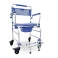 Cadeira de Banho D55 Alumínio 4 em 1  - Dellamed - Leve 40cm 