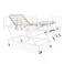 Cama Fawler Evolution Manual 3 Manivelas C/ Grade e Rodizios