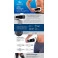 Massageador Corporal  Elétrico Muscular Relaxmedic Orbit Massage 4 Acessórios 110v