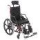 Cadeira de Rodas Reclinável Tetra Prolife Vinho 44cm