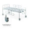 Cama Fawler Simples 2 Manivelas com Grade DX Dellamed