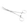 Pinça Rochester Curva ABC 16 cm