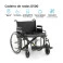 Cadeira de Rodas Obeso 180Kg D500 Dellamed