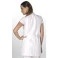 Jaleco Feminino Cavado S/ Manga Gola Padre PP Aspen 
