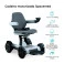 Cadeira de Rodas Motorizada Dobrável até 120 Kg Spacemed Dellamed