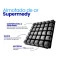 Almofada células de Air Basic Supermedy Preto