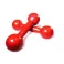 Halteres tipo bola 1/2kg vermelho ref 1290