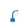Almotolia 250ml Bico Curvo Transparente J Prolab
