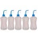 Almotolia 500ml Bico Curvo Transparente J Prolab - Kit 5 Unidades