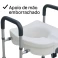Assento Sanitario Elevado com Barra de Apoio Lateral Pro18