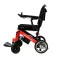 cadeira de rodas motorizada power lite vermelha