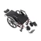 Cadeira de Rodas Reclinável Tetra - Prolife - 44cm - Vinho