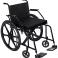 Cadeira de Rodas Liberty Obeso 52cm com Pneus Maciços - Prolife