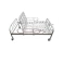 Cama Fawler Hospitalar 2 Manivelas Supermedy + Colchão Hospitalar Impermeável D28 1,88 x 0,88m p/ Cama Fawler Altura 1