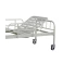 Cama Fawler Hospitalar 2 Manivelas Supermedy + Colchão Hospitalar Impermeável D28 1,88 x 0,88m p/ Cama Fawler Altura 1